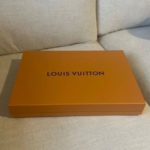 Large Louis Vuitton box with ribbon